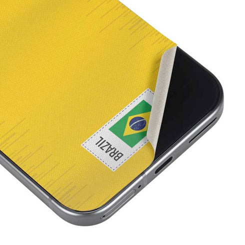 Brazil Soccer Flag Google Pixel 9a Skin